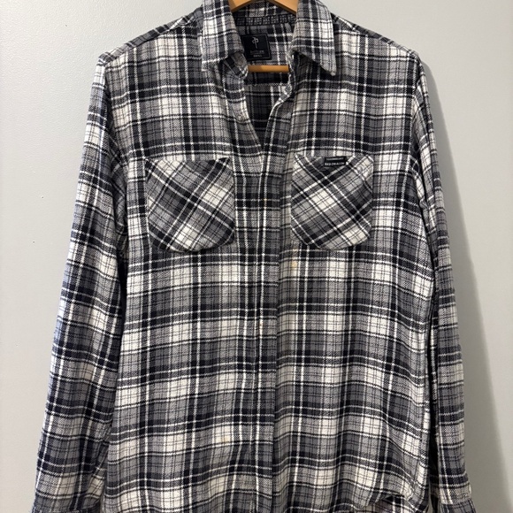 Red Dragon Plaid Flannel Shirt (3 for $45) - Picture 1 of 2
